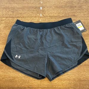 Under Armour NWT gray & black athletic shorts